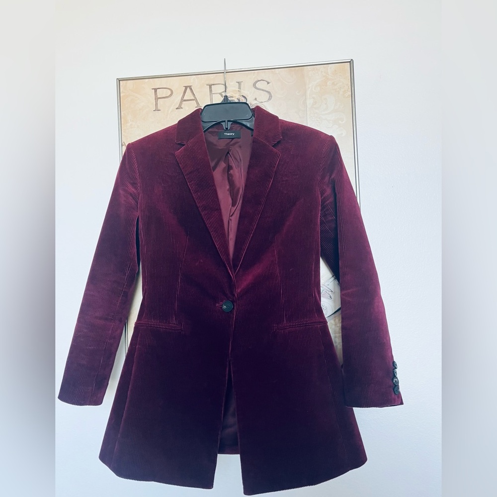 Theory Corduroy Jacket size 4